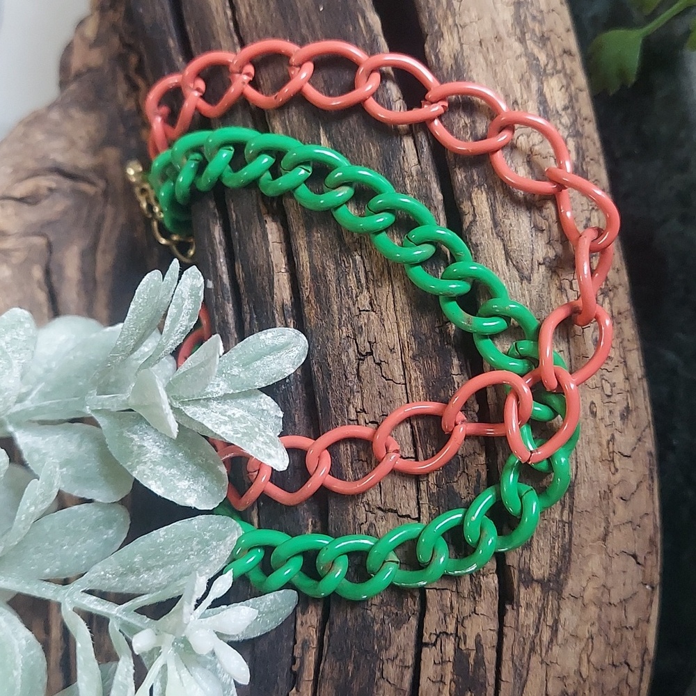 B952 Colorful Double Chain Bracelet - Picture 6 of 6